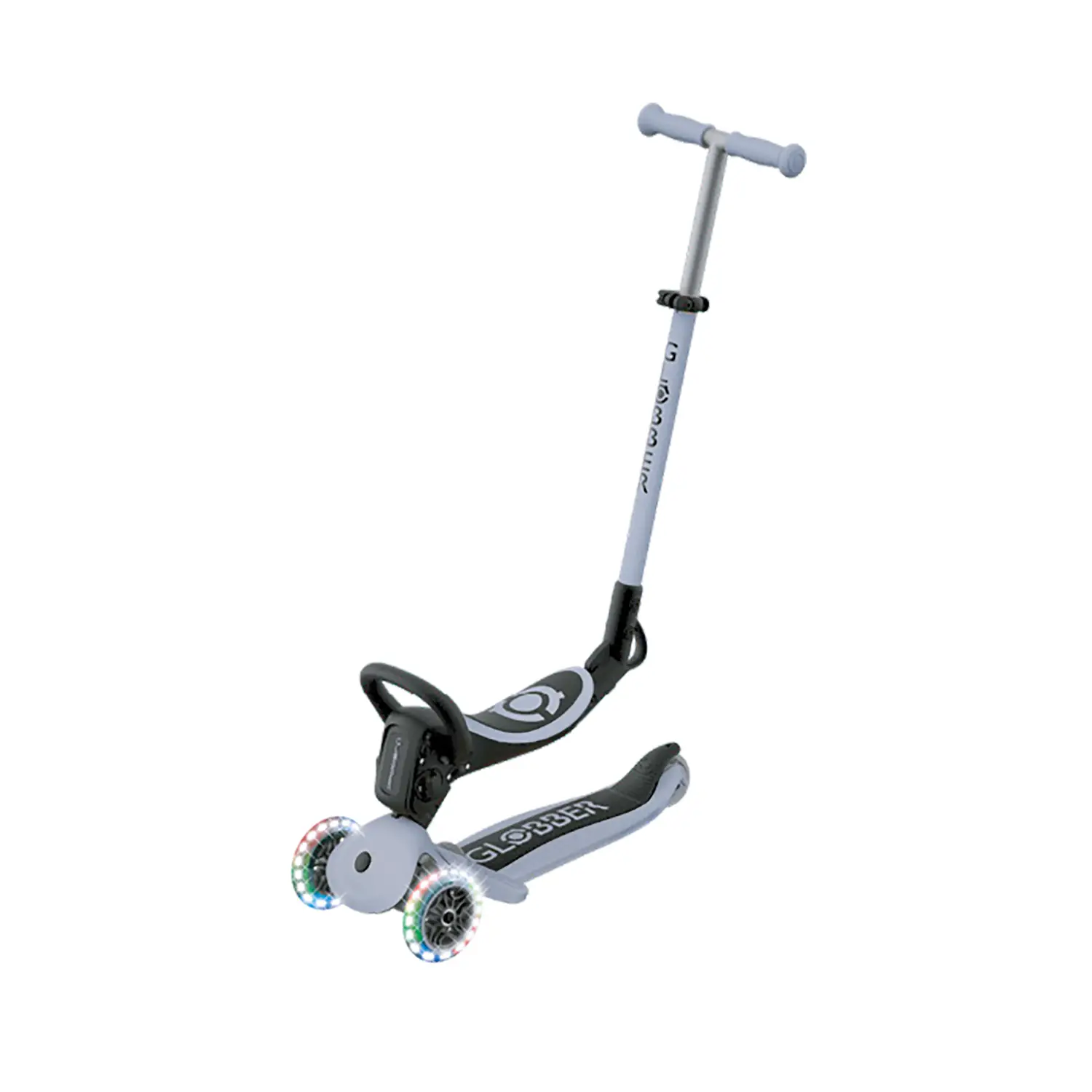 Globber - Monopattino Go-Up 3 in 1 Flip Light Celeste Polvere - monopattini