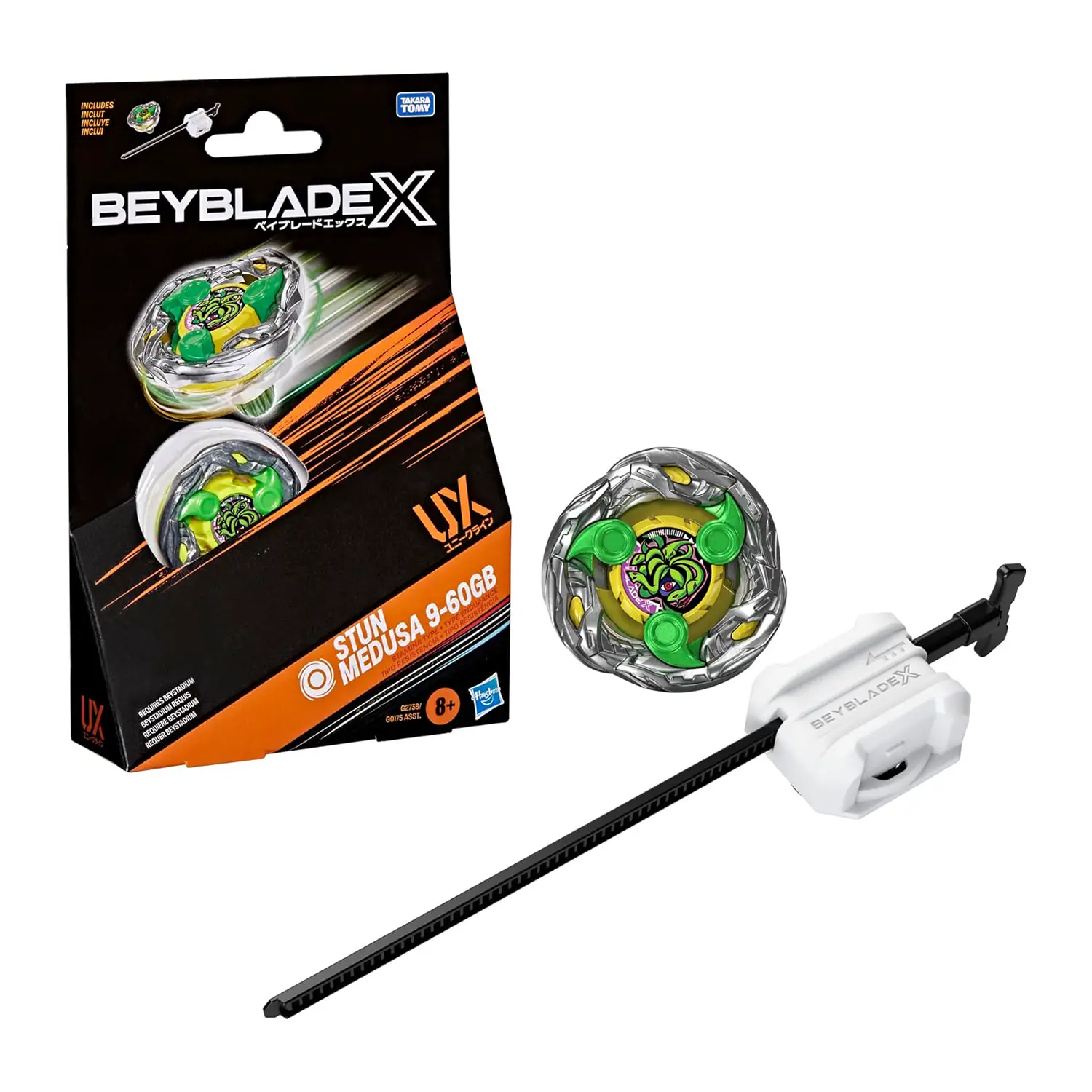Beyblade X Starter Pack Top Stun Medusa 9-60GB - action figures ed accessori