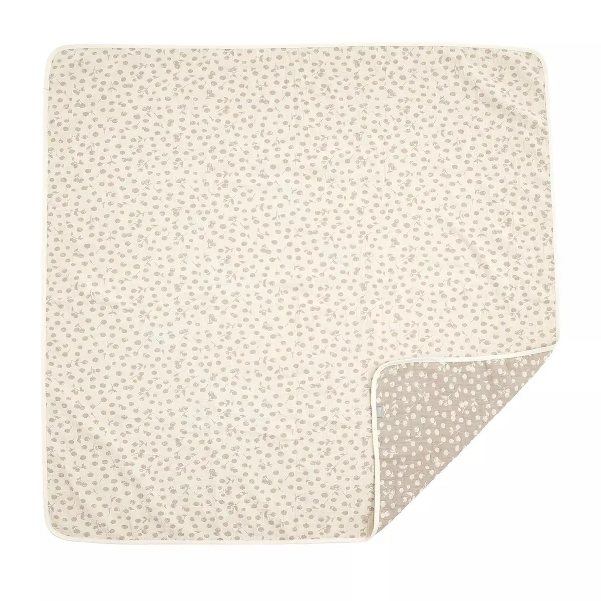 Stokke Copertina in mussola 110x110 Birch Beige Berries - lenzuolini