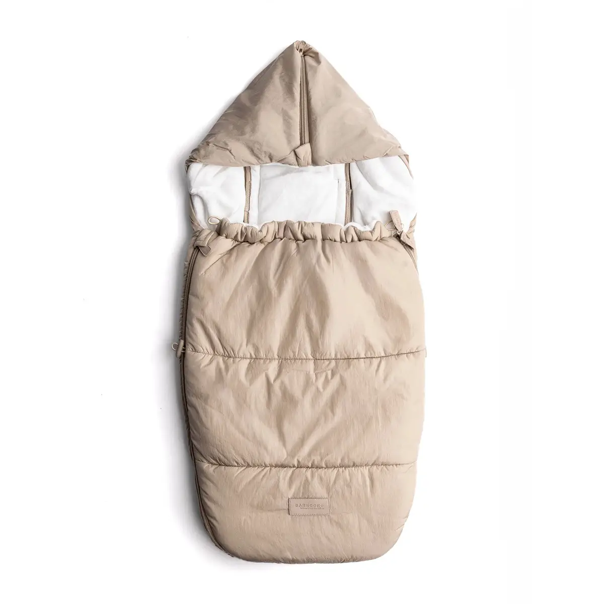 Bamboom Igloo Sacco Invernale per Ovetto e Carrozzina TOG 4.5 Pepper Sand - sacchi termici