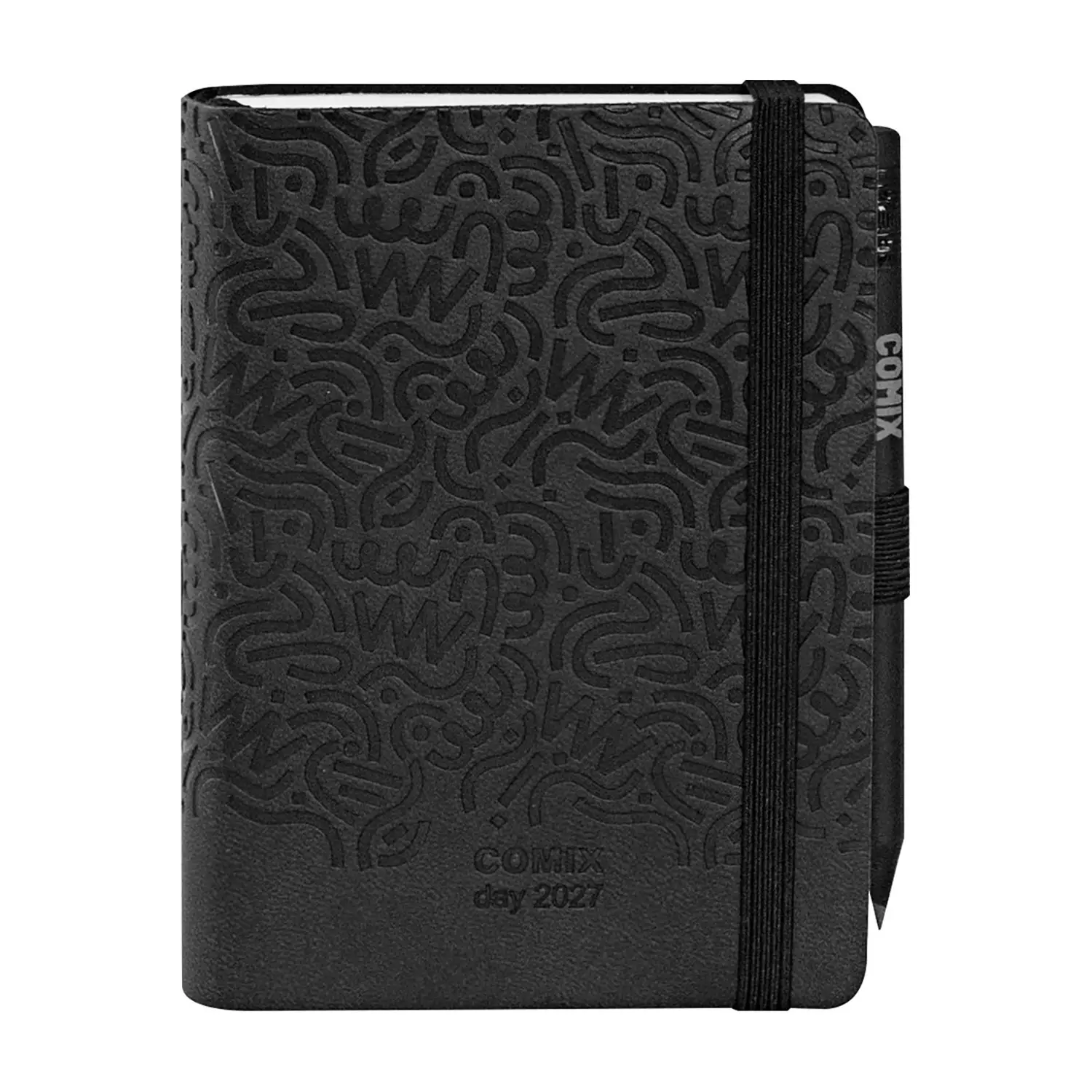 Agenda Comix Special 2027 Giornaliera Mignon Nera Sketch - agende