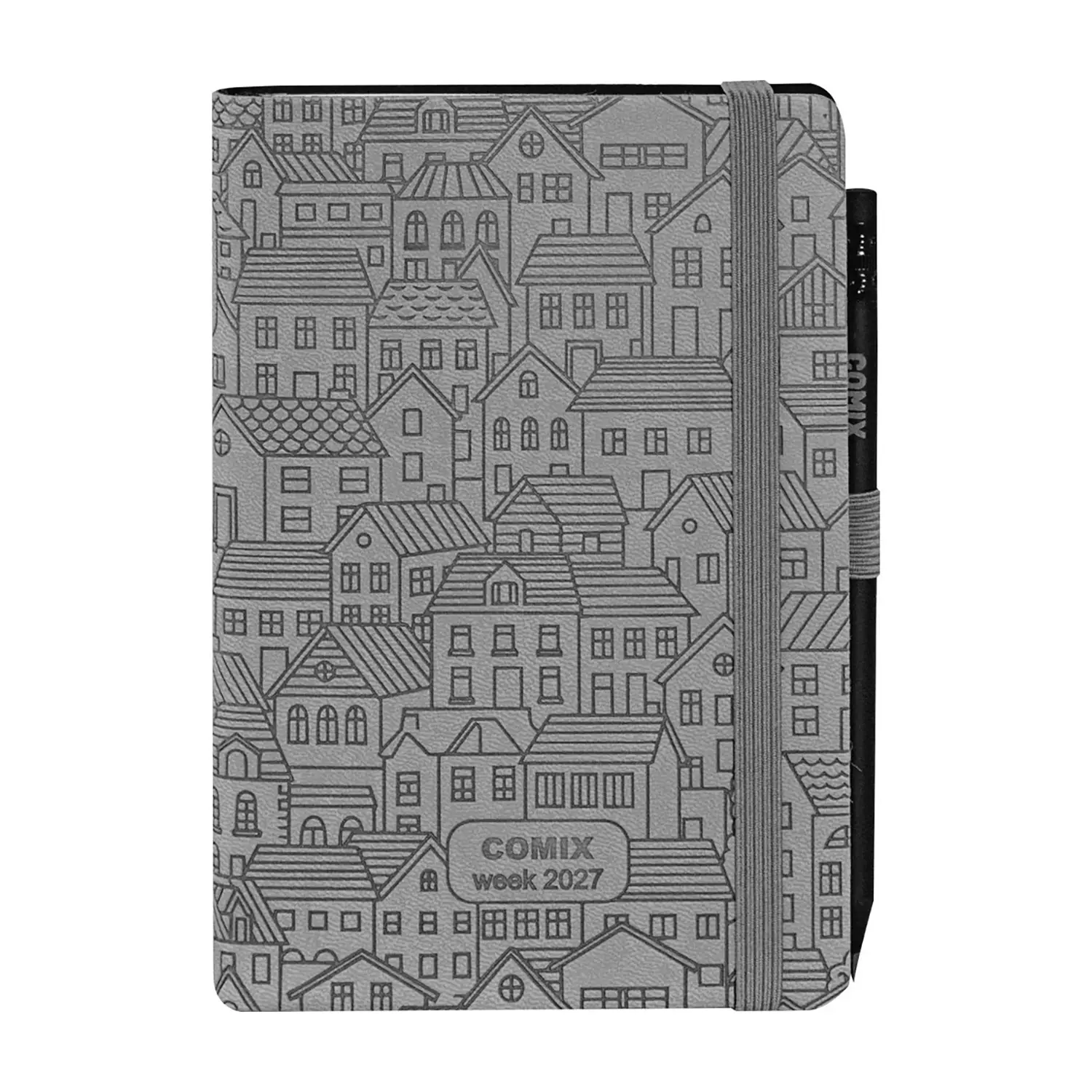 Agenda Comix Special 12 Mesi Settimanale Medium Grigia Case 2027 - agende