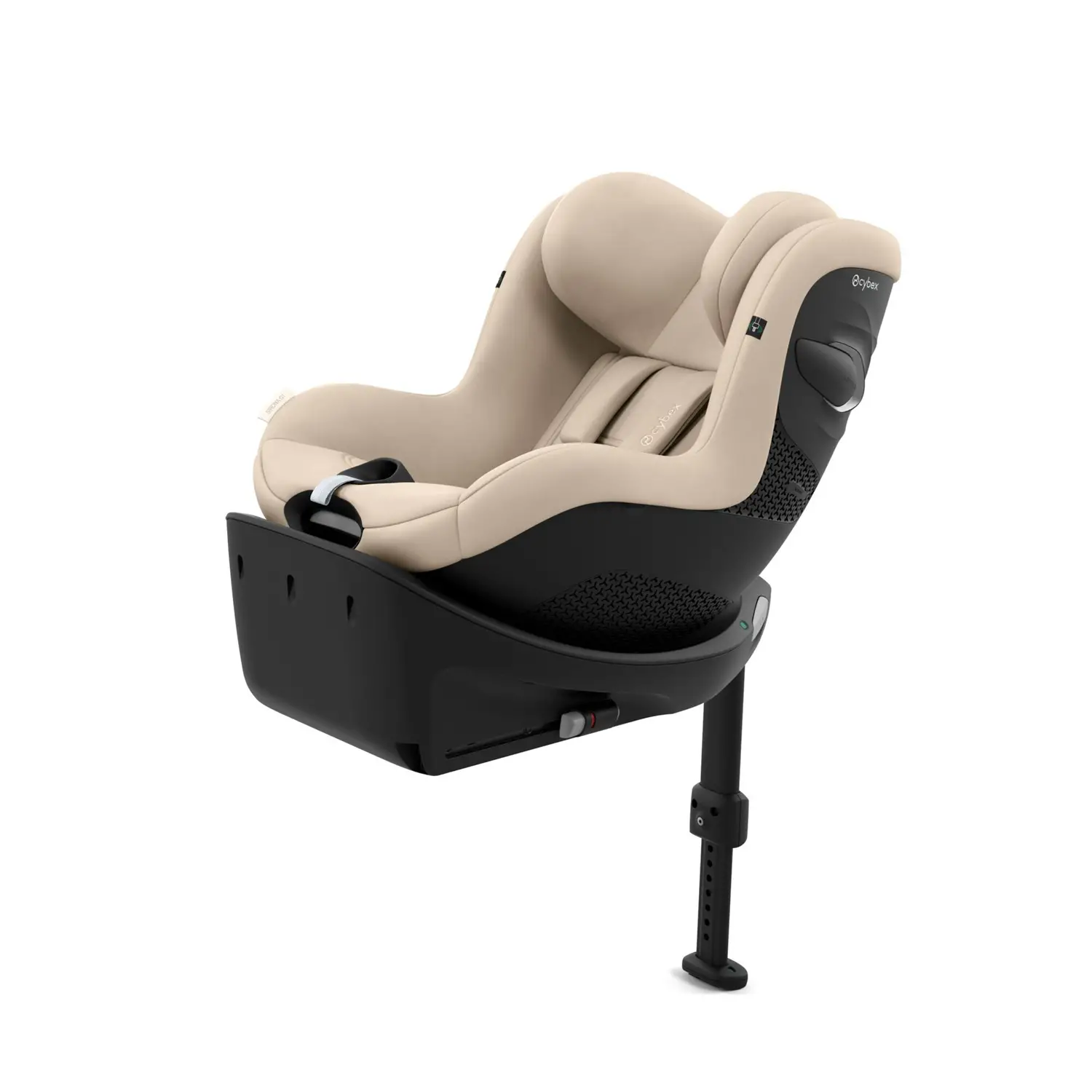 Cybex Seggiolino Auto Sirona Gi i-Size 61-105cm Almond Beige Rotazione 360° - bambini 40-105 cm (0-4 anni)