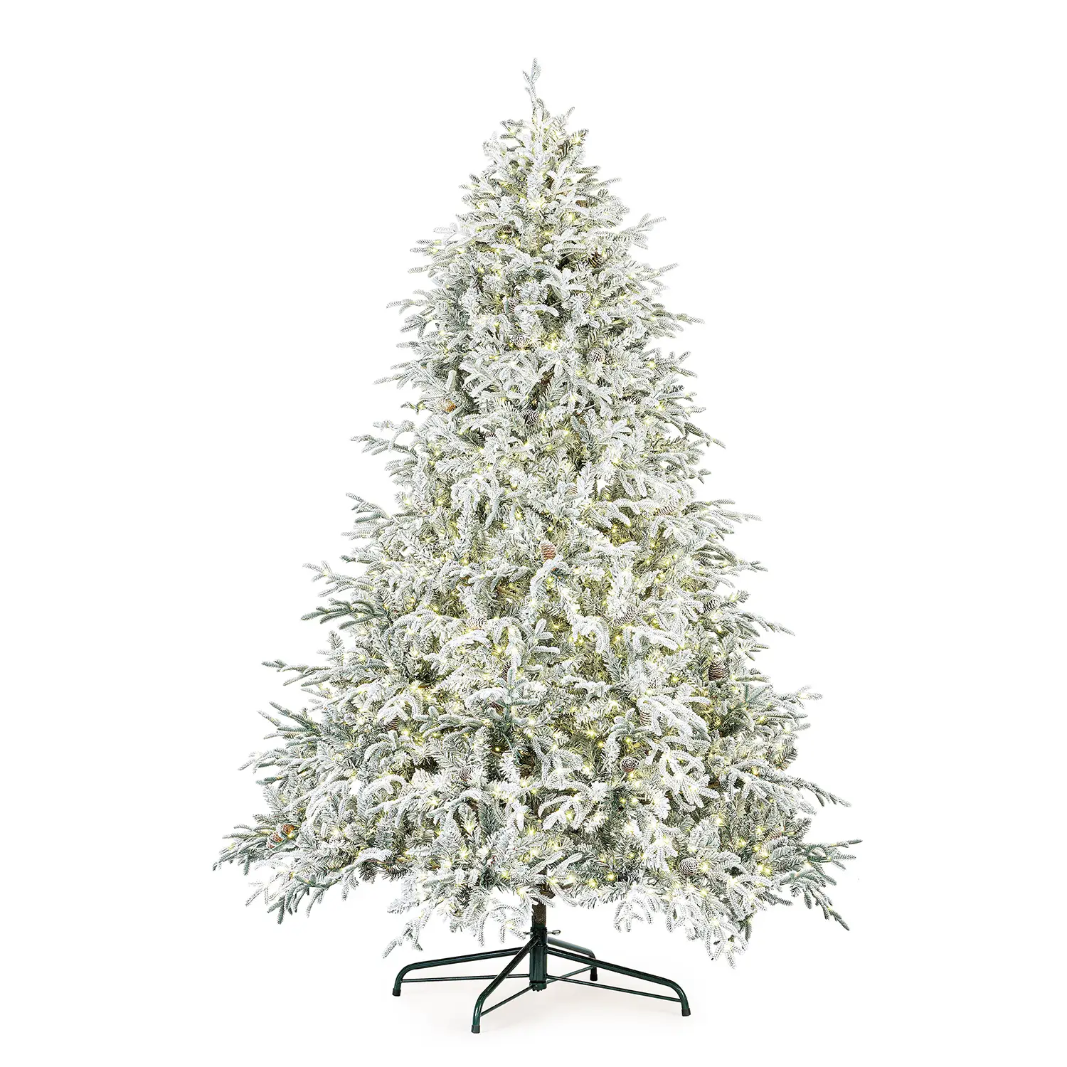 Andrea Bizzotto Albero di Natale Loyal Inn Innevato 210 cm 3000 MicroLED - alberi