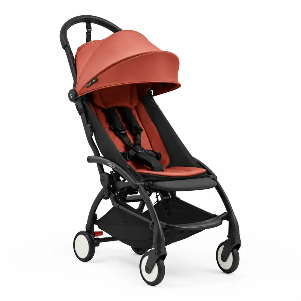 Stokke YOYO5 Passeggino Berry con Telaio Nero - passeggini compatti