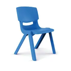 Sedia per Bambini Nido e Scuola Infanzia ErgoCam Baby - Misura 1 - Blu - Conforme CAM