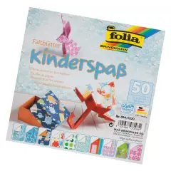 Carta Fantasie Infanzia - 50 Fogli 20x20 cm - Assortimento Colorato