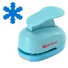 Fustella Maxi Fiocco di Neve 25 mm – Giodikrea per Scrapbooking e Progetti Creativi