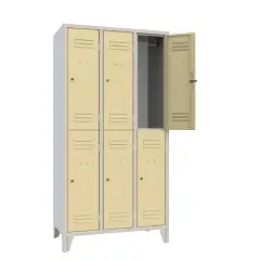 Armadio Casellario Classic 6 Posti Ante Sabbia - Conforme CAM