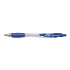 Penna a Scatto Hi-Text Grip – Set 12 Pezzi Blu
