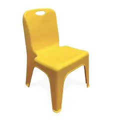 Sediolina Giardino H 28 cm. Giallo