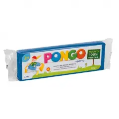 Plastilina Pongo By Giotto – Panetto 350 g Azzurro | 100% Vegetale e Sicura