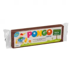 Plastilina Pongo By Giotto – Panetto 350 g Marrone | 100% Vegetale e Sicura