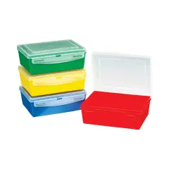 Contenitore Colorato con Coperchio Verde
