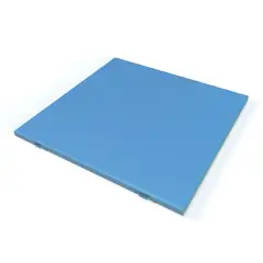Materassino Gigante Color per Psicomotricità dei Bambini cm.200x200, Celeste