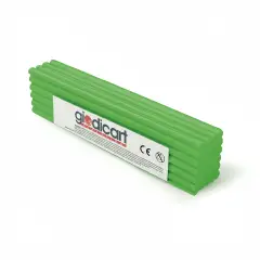 Plastilina Giodicart Pasta da Modellare Colorata – Panetto 500 g Verde Chiaro