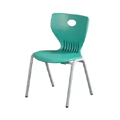 Sedia Scolastica Classe 3.0 Misura 3 – Altezza Seduta 34 cm | Verde – 2 Pezzi