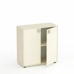 Mobile Kubò Betulla 2 Ante H 90 Cm - Ante Magnolia | Conforme CAM