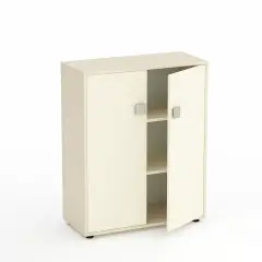 Mobile Kubò Betulla 2 Ante H 110 Cm - Ante Magnolia | Conforme CAM