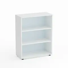 Mobile Scuola Kubò Bianco a Giorno H 110 cm – Ripiani Bianchi | Conforme CAM