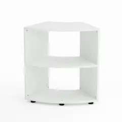 Mobile Scuola Kubò Bianco Curvo 60° H 75 cm – Ripiano Bianco | Conforme CAM