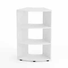 Mobile Scuola Kubò Bianco Curvo 60° H 110 cm – Ripiani Bianchi | Conforme CAM