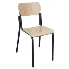 Sedia Impilabile - Seduta e Schienale in Faggio Misura 5 Per Ambienti Scolastici - Conforme CAM