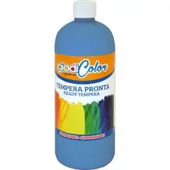 Tempera Pronta Giodicolor 1000 ml  Blu Cobalto