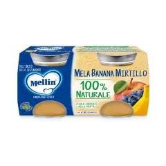 Omogeneizzato Frutta gr.100x2 Mela Banana Mirtillo