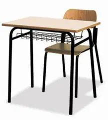 Banco Monoposto 600 con Sottopiano in Griglia, Altezza 71 cm - Conforme CAM