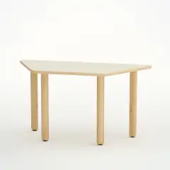 Tavolo Scuola Infanzia Trapezio Forma Misura 1 Magnolia