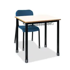 Banco Monoposto 600 H 76 cm Con Sottopiano in Griglia – Secondaria di Secondo Grado - Conforme CAM