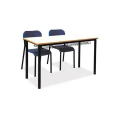 Banco Biposto 600 - Sottopiano In Griglia H 71 Cm. Per Ambienti Scolastici - Conforme CAM