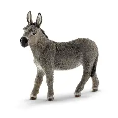 Schleich Asino - Miniatura Realistica di Animale in Resina