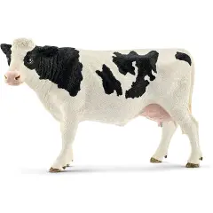 Schleich Mucca Holstein - Miniatura Realistica in Resina