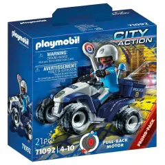 Quad Police Playmobil City Action
