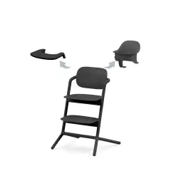 Seggiolone Lemo Set 3in1 Stunning Black Cybex