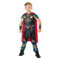 Costume Thor Deluxe per Bambini - Taglia M - 5/6 anni