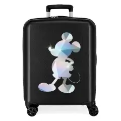 Disney 100 Mickey Silver Trolley ABS 55 cm 4 Ruote