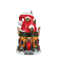 Lemax No. 1 Elf Lane 24015 – Casa dell’Elfo Luminosa Santa’s Wonderland