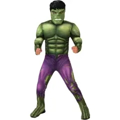 Costume Hulk Deluxe per Bambini - Taglia S - 7/8 anni
