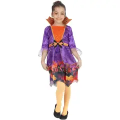 Costume Vampiressa Carina per Bambine - Taglia S - 7/8 anni