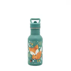 Borraccia In Acciaio Inox Da 500 Ml -  Volpe Crunchy