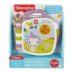 FISHER PRICE - Libro Musicale Scimmietta ITA