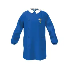 Grembiule Bambino Scuola Calciatore Blu 12 Anni
