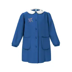 Grembiule Bambina Scuola Ballerina Blu 8 Anni