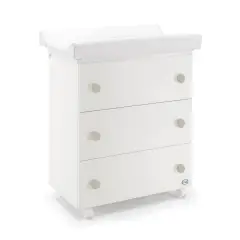 Bagnetto Fasciatoio Cassettiera Pali WIN – Bianco/Tortora