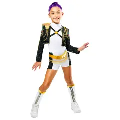 Costume K-Pop Rumi Gold Deluxe Taglia S (7/8 Anni)