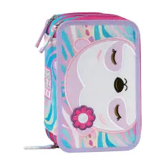 Mofu Mofu Astuccio Scuola Corredo 3 Zip Bradipo