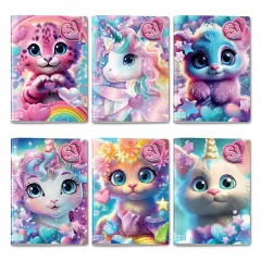 Sj Gang Animali Girl Quaderno A4 Maxi 96/100 Rigatura 5M